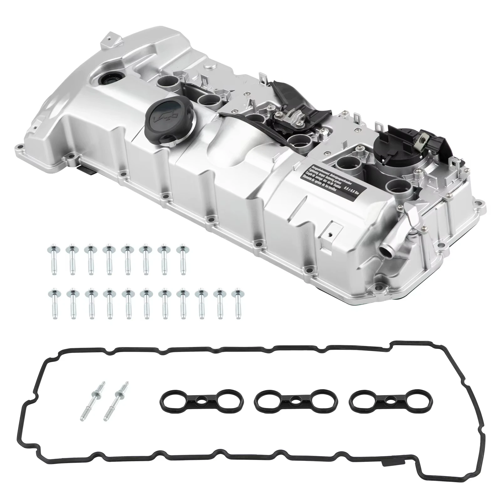 

Aluminum Engine Valve Cover for BMW 128i 328i 328xi 528i xDrive 528xi 535i xDrive X3 X5 Z4 E60 E65 E66 E82 E90 E70 11127552281