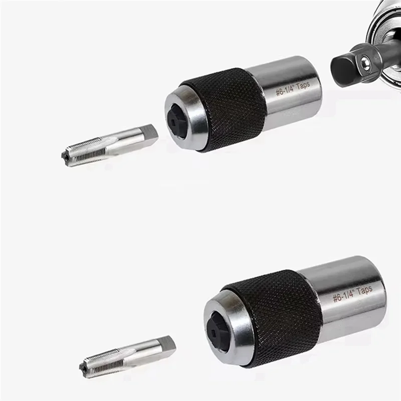 AC62-Adjustable Tap Socket Socket Adapter Adjustable Jaw Extractor Tool For Tap Reamers