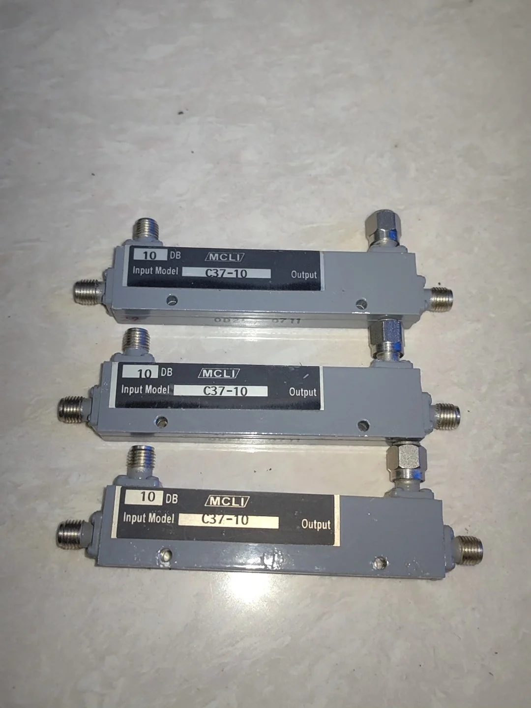 1 piece MCLI C37-10 RF microwave coaxial directional coupler 0.8~2.3G, coupling value 10dB