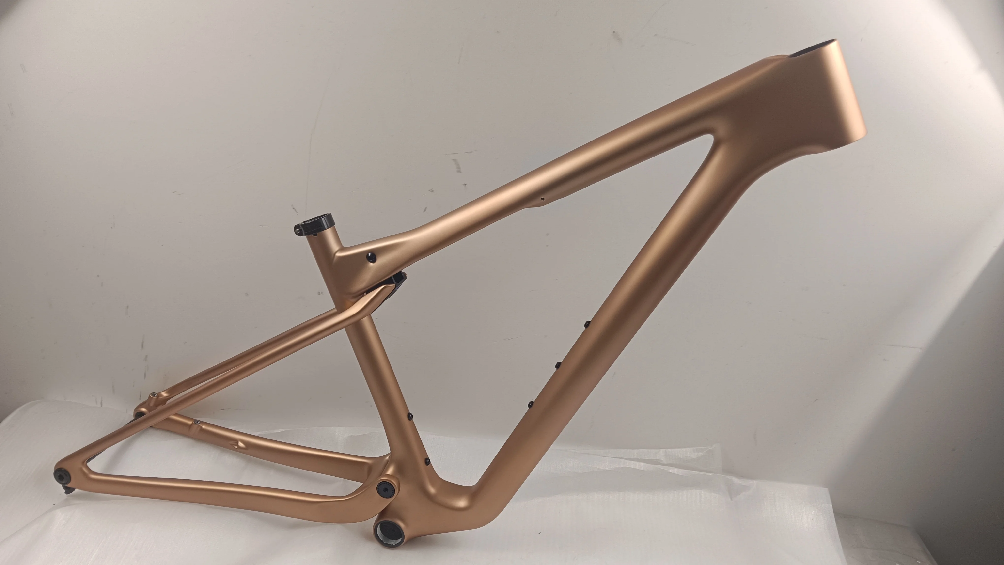 MICROCK BLACK OR GOLD OEM COLORS T1100 Full Carbon Fiber Suspension MTB Bike Frame XC 29er Boost UDH with Shock Absorber