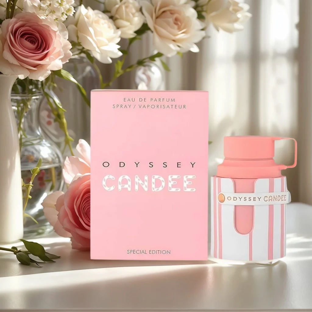 100ML Armaf Odyssey Candee Eau de Parfum | Gourmand Arabian Perfume for Women | Alluring Floral Fragrance, Long Lasting Scent