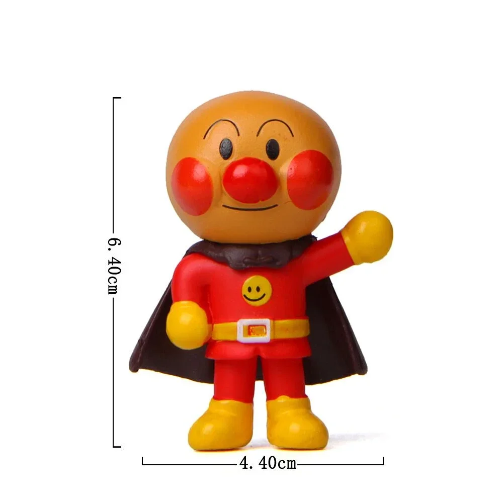 Anime Anpanman Action Toy Figures 3-6CM