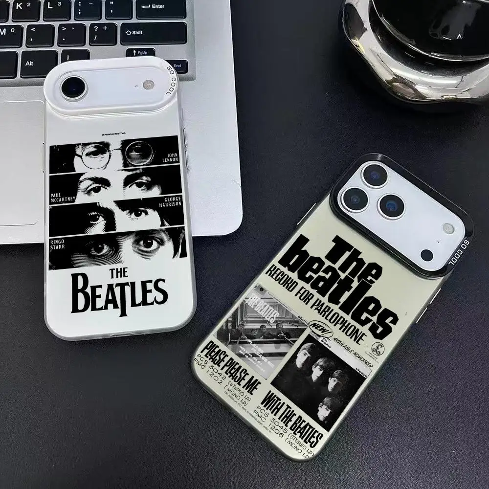 حافظة لهاتف آيفون 17 16 15 14 13 12 11 Pro Max Air Matte Laser Aurora مقاومة للصدمات Funda