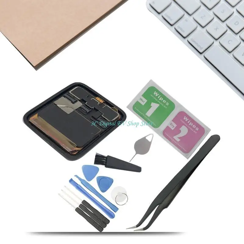 E74D para Iwatch3rd Generation LTE versão 38/42mm LCD Display Smartwatch Substituição Acessórios para tela