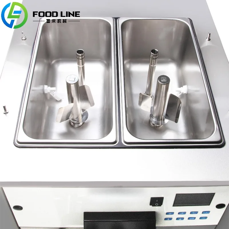 معدات الخدمة الناعمة التجارية صانع الحلوى المجمدة الاحترافي مع عملية سهلة الاستخدام #3