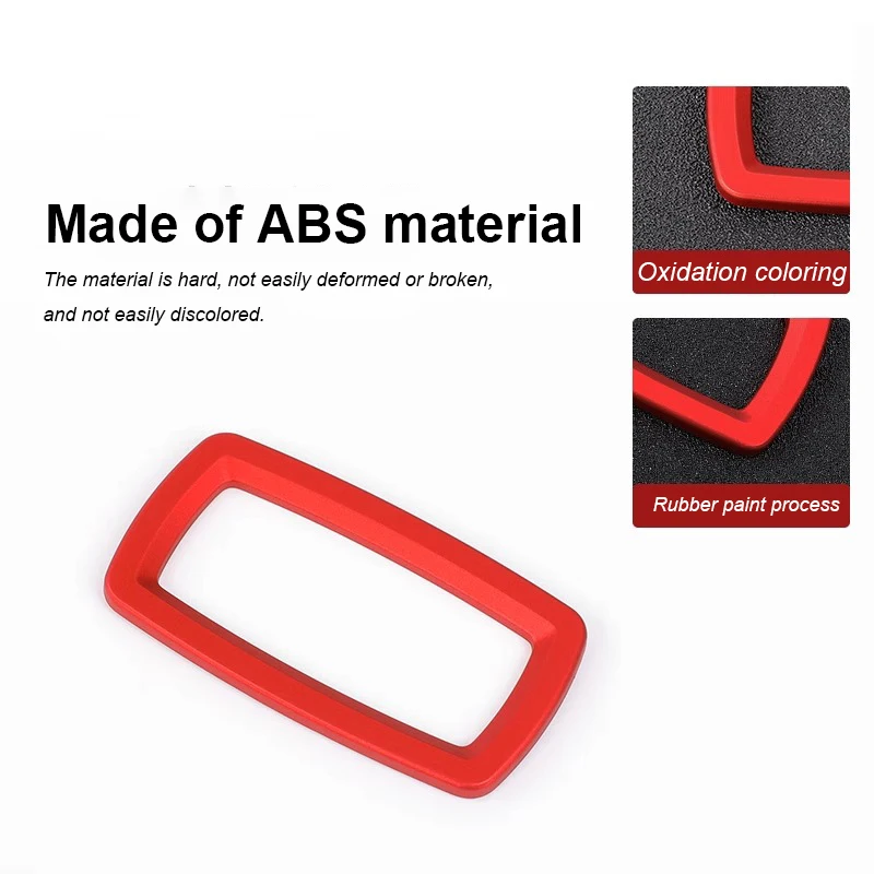 For Porsche Cayenne Macan Panamera 2013 2014-2016 2018 2019 2020 2021 2022 2023 Car Trunk Switch Button Trim Frame Sticker