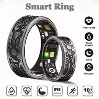 Anillo inteligente Xiaomi, frecuencia cardíaca, presión arterial, oxígeno en sangre, monitoreo del sueño, conteo de pasos, seguimiento de actividad, anillo impermeable compartido