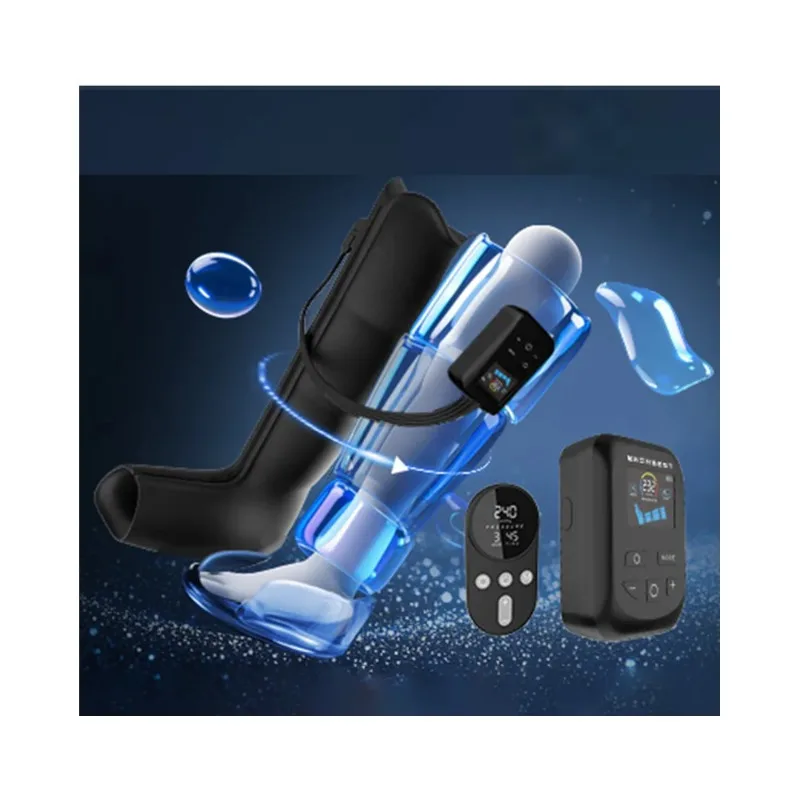 

Foot and Leg Compression Massager Boots Machine Bota De Rehabilitation Therapy Supplies