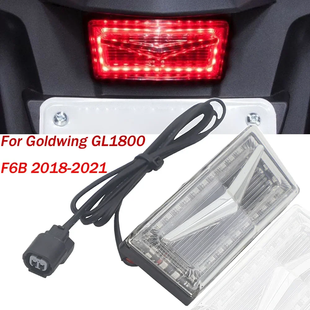 NEW For Honda Goldwing GL1800 F6B 2018-2021 2020 2019 ABS Trunk Led Reflctor Replacement Light GL 1800 Gold wing F 6 B