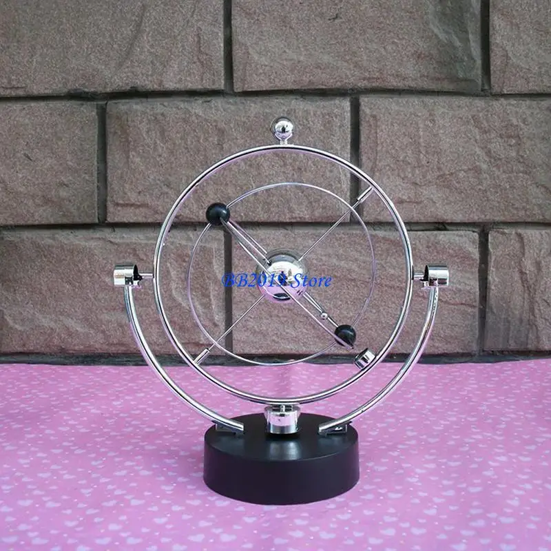 Q0KB Orbital Revolving Gadget Motion Desk Office Art Decor Toy Gift