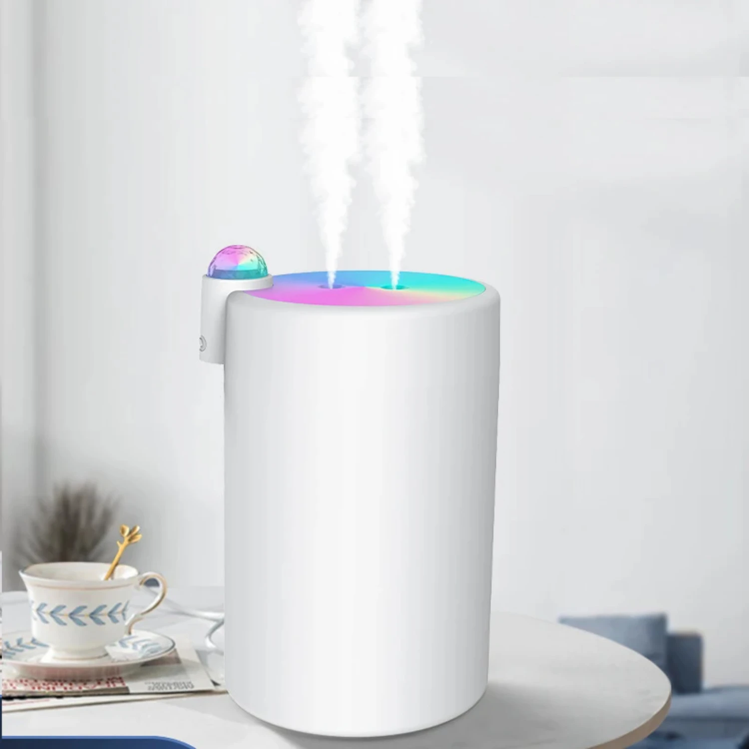 Create a calm, cozy, and comfortable atmosphere with the sleek and efficient humidifier for optimal indoor conditions. Feel reju