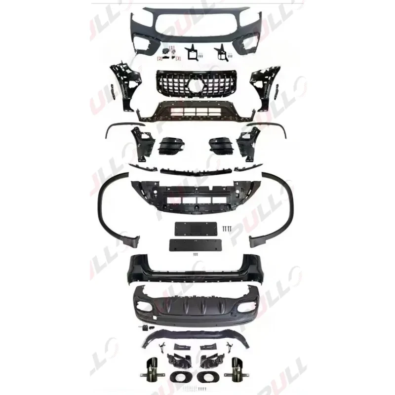 

New Car Bumper Body Kit GLB X247 2024 Upgrade to s35 Style