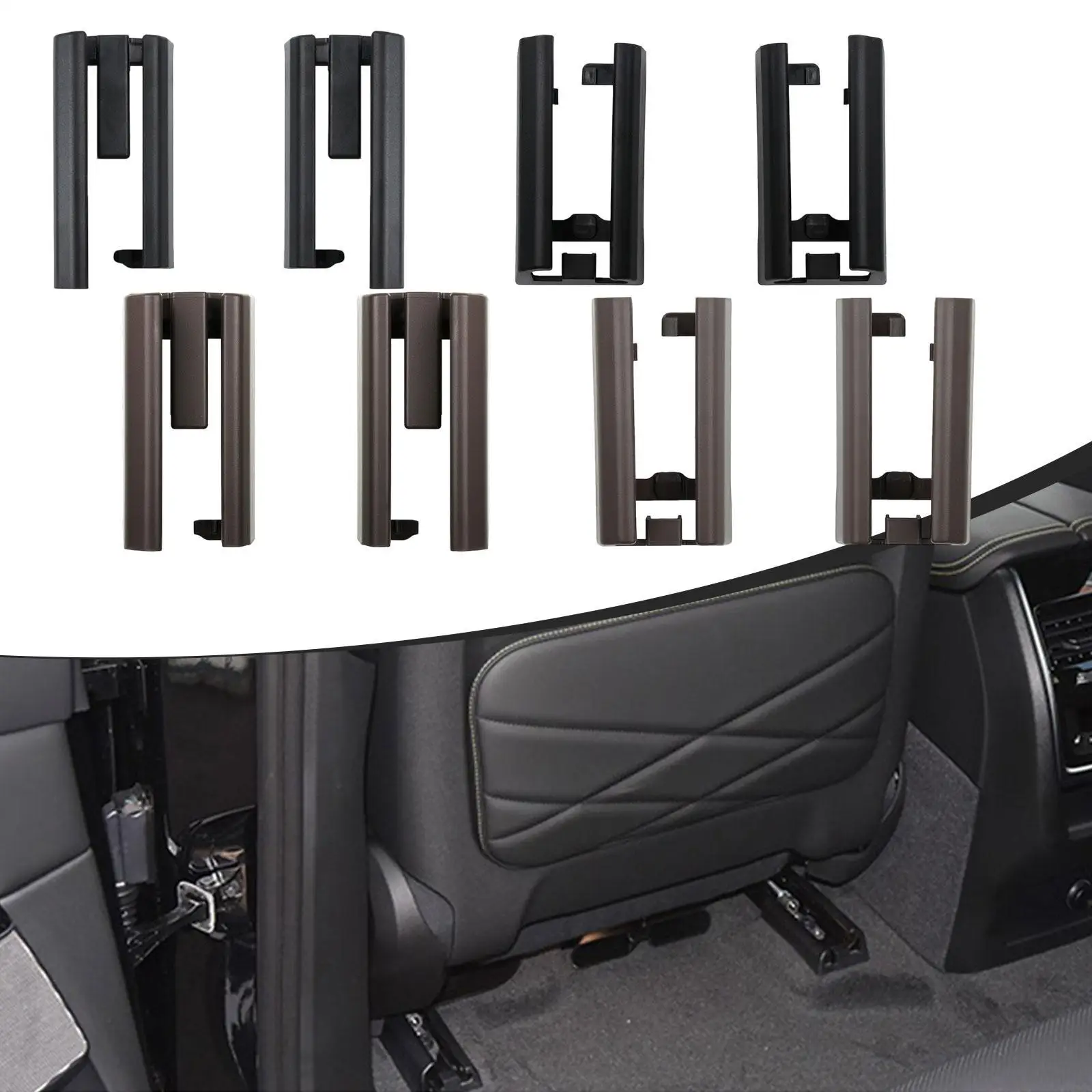 غطاء السكك الحديدية المنزلق للمقعد حامي المقعد السفلي المحدث لـ G07 2019-2021