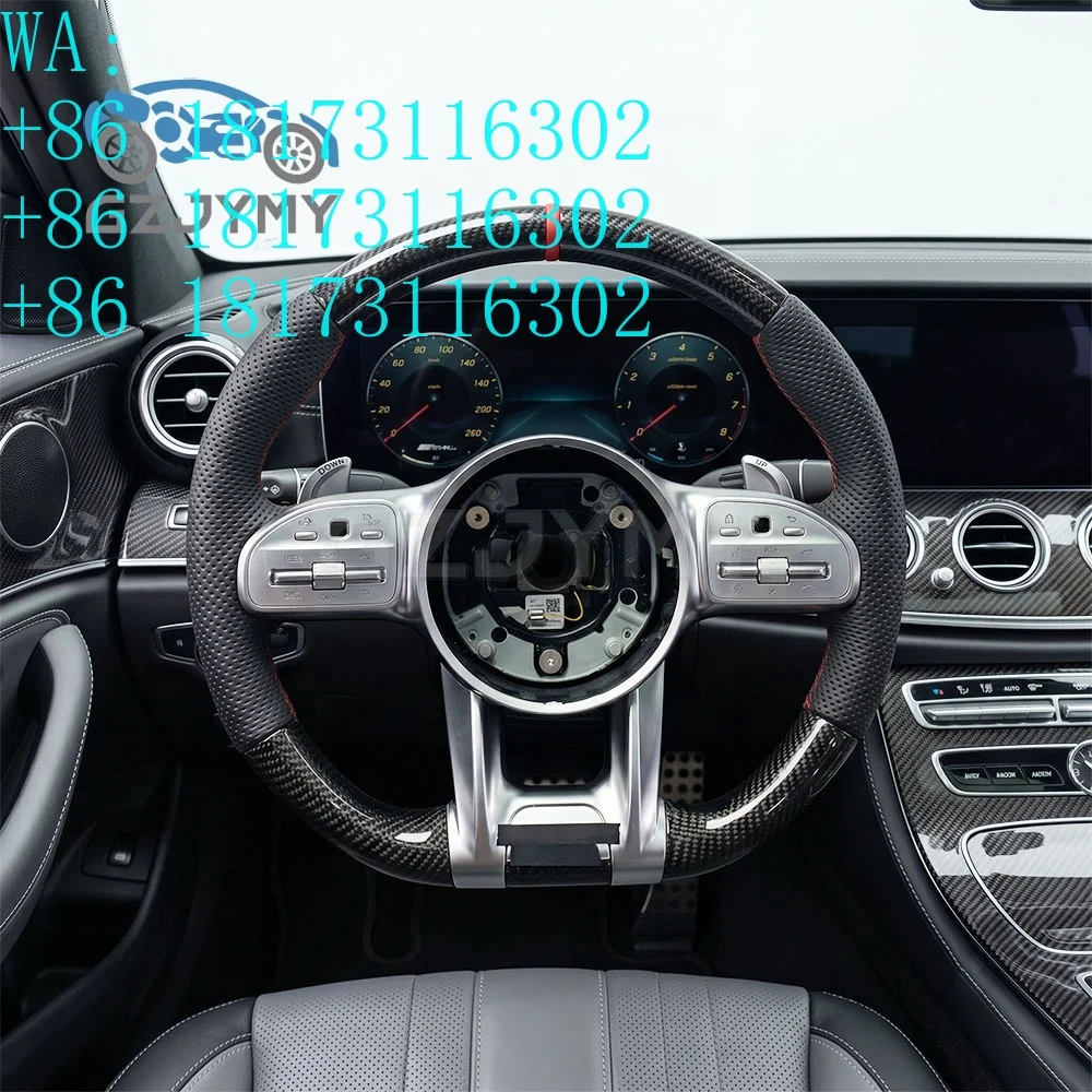 Factory Discounts Carbon Fiber Steering Wheel for  W205 W212 W221 W222 S222 W463 X156 W246 C217 X117 C117 C200 E300 C63 E63 S63