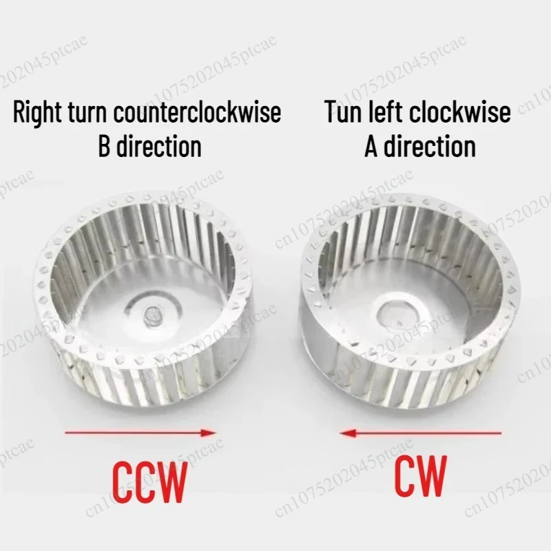 Alloy Fan Wheel Impeller Oven Wind Wheel Centrifugal 1PC Fan Blower Wheel Centrifugal Blower Fan Impeller ReplacementsAluminium