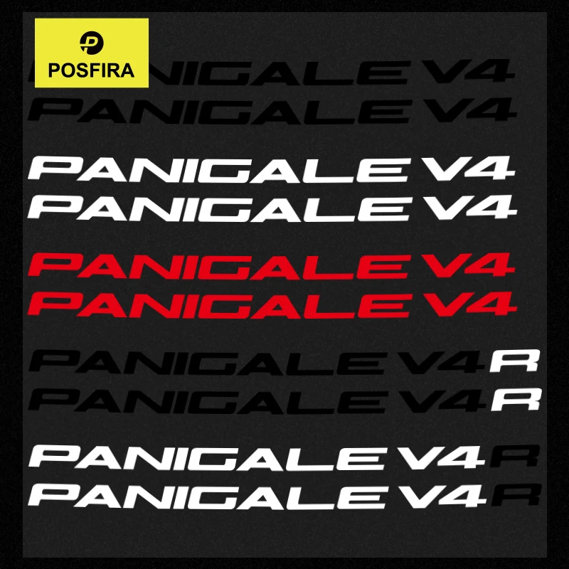 

POSFIRA Motorcycle Stickers Waterproof Decals for Ducati Panigale V4/R 2025 2024 2023 2018-2022 Accessories Motorbike Sticker