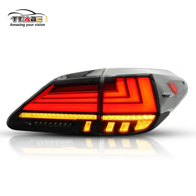 TT-ABC US Stock Ready to Ship Tail Light for Lexus RX270 RX300 RX350 RX450 2009-2015 Indicator Signal Rear Bumper Lamp Smoked