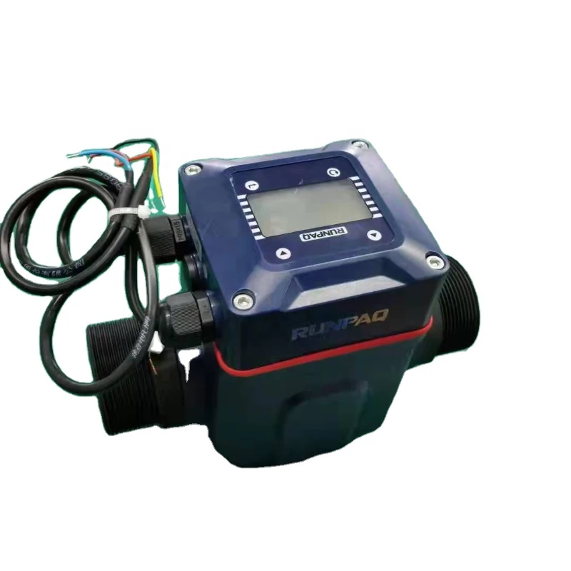 Plastic material small caliber dual power RS485 pulse output electromagnetic flowmeter