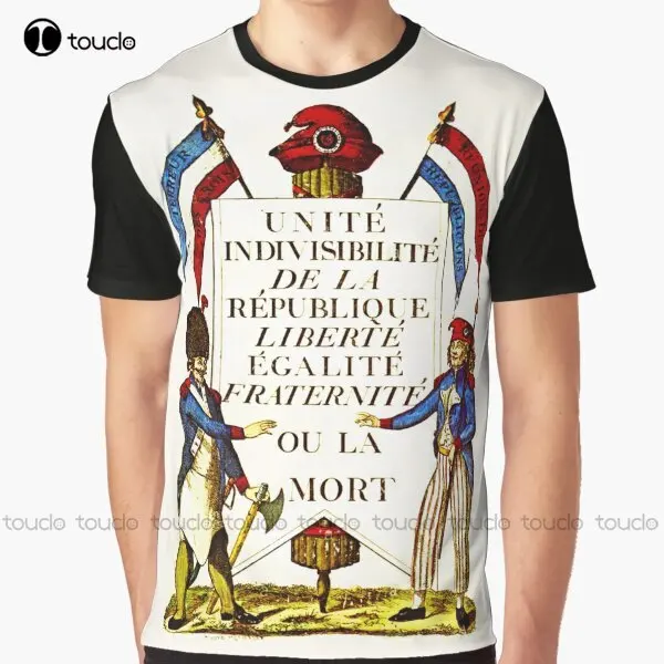 French Revolution Poster Graphic T-Shirt Digital Printing Tee Shirts Streetwear Xxs-5Xl New Popular Unisex Christmas Gift