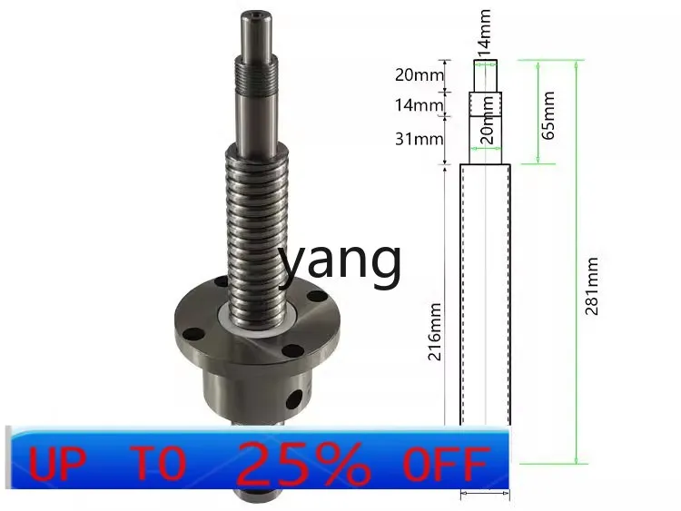 

CX slitting compound printing machine non-woven machine deviation correction ball screw nut
