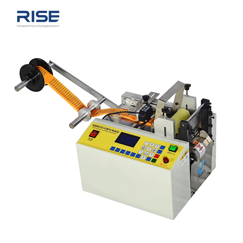 Automatic Hot And Cold Belt Label Cutting Machine Polypropylene Rope Pipe Cutting Machine