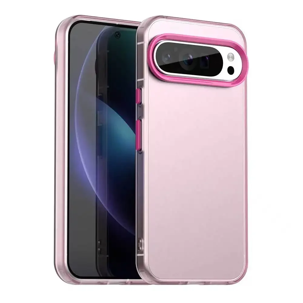 New Luxury Solid color versatile candy shockproof cover For Google Pixel 10 9 Pro XL 8 Pro 9A 8A Matte protective phone case