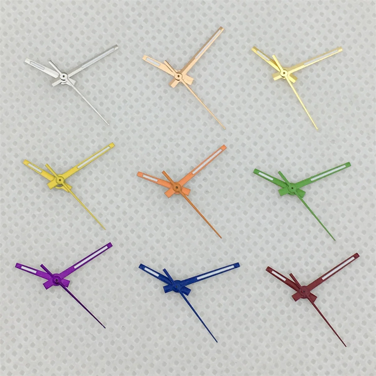 BLIGER NH35 Grün Rose Gold Rot Silber Gold Blau Orange Uhren Nadeln Für NH35/NH36/4R/7S Uhren Zeiger Log Uhr Hand