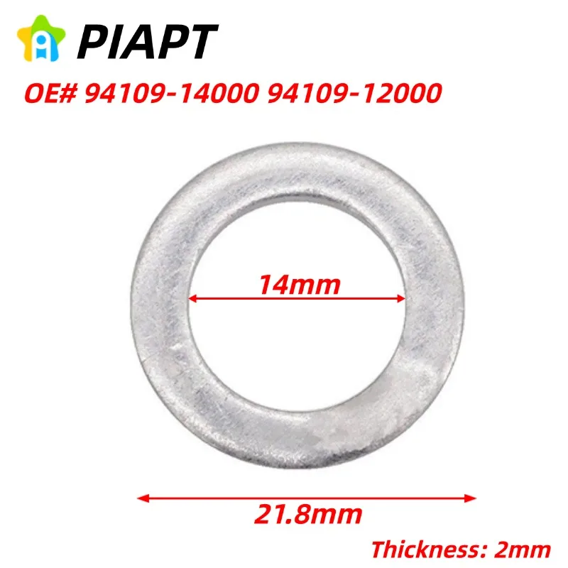20pcs OE# 94109-14000 94109-12000 14mm Oil Drain Plug Gaskets Washer Crush Seal  for Honda