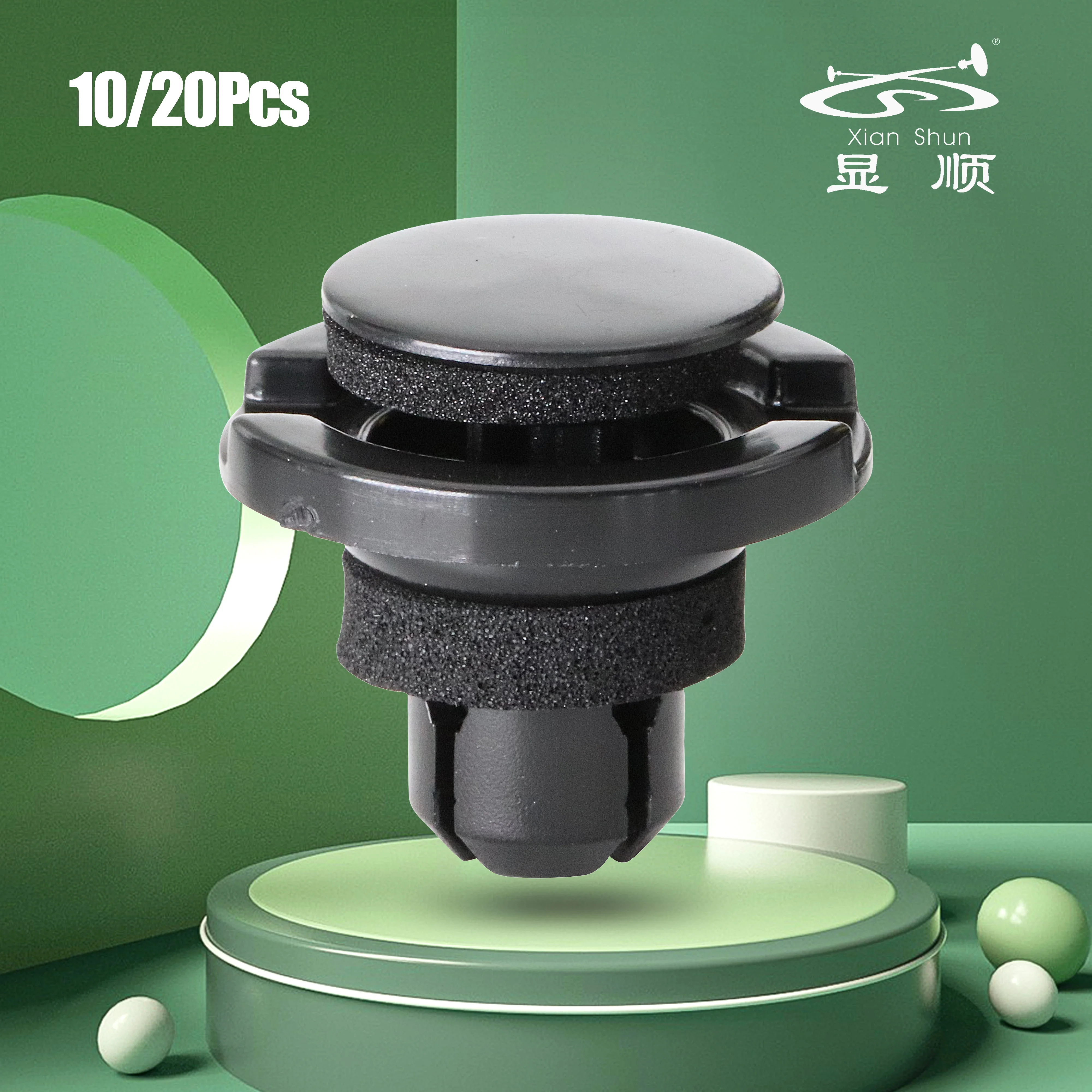 10/20Pcs Black POM Rocker Panel Interior Replacement Parts Car Fastening Clips Car Accessories For Subaru 909140055 909140020