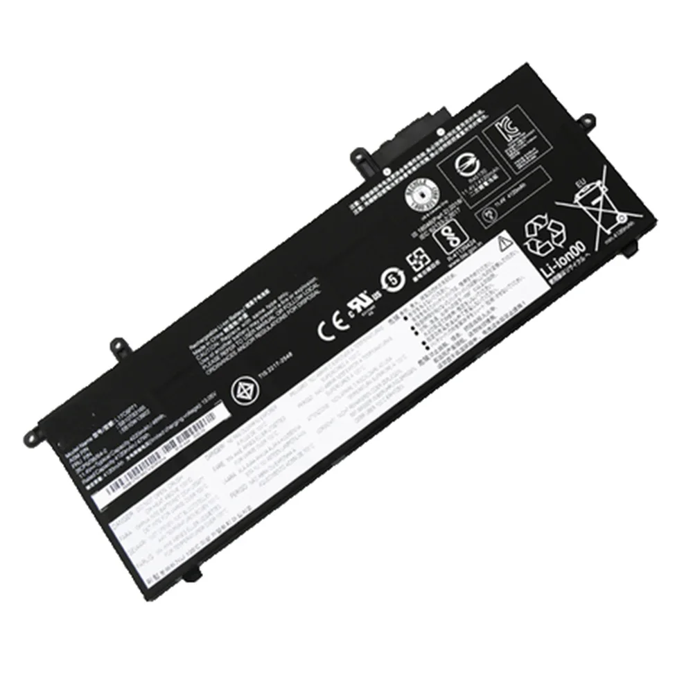 11.4V 48WH Asli L17M6P71 L17L6P71 L17C6P71 01AV470 01AV471 01AV472 Baterai Laptop untuk Lenovo ThinkPad X280 SB10K97617