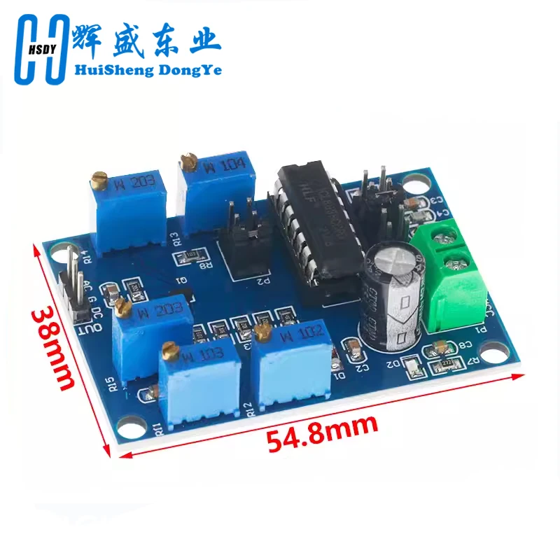 ICL8038 Low Medium Frequency Signal Source Waveform Sine Signal Generator Module 10HZ-450KHZ 12V-15V Triangular Square Sine Wave