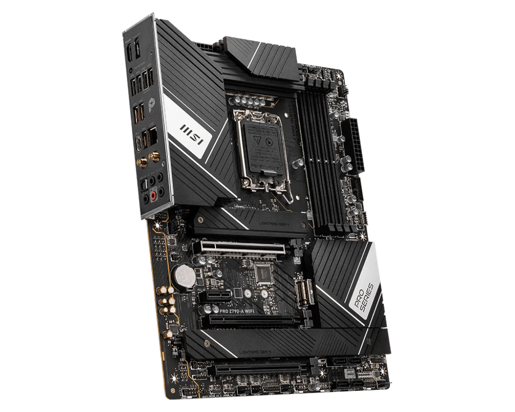 MSI PRO Z790-A WIFI DDR4 Motherboard LGA1700 Intel B760 Mainboard Supports i7 14700k i5 12400F CPU DDR4 128GB NVME M.2 PCIE 4.0