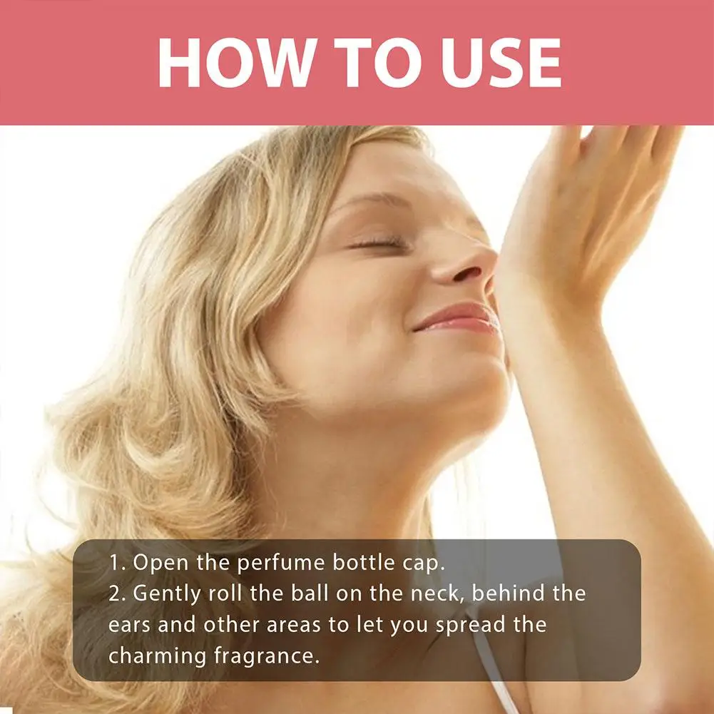 10ml Date Roller Perfumy Trwałe Kobiety Date Świeży i pachnący Przenośny Naturalny Świeży Elegancki Długotrwały Zapach