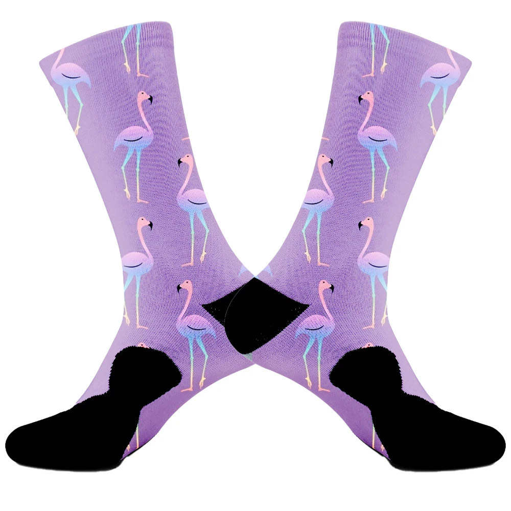 New Fashion Mens Socks  Cartoon Socks Seahorse Crab Shrimp Coral Socks Trend Male Stockings Funny Socks