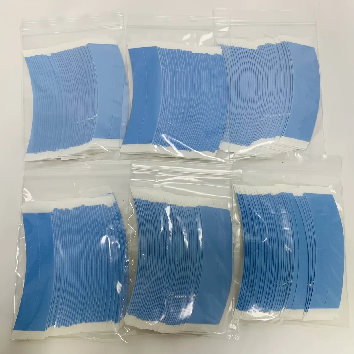 لاصق منحني غير مرئي فائق التثبيت، مثالي لوصلات الشعر المستعار والدانتيل 36 قطعة/الوحدة #3