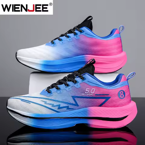 Men Sports Running Shoes Casual Marathon Lightweight Women's Comfortable Athletic Nonskid Walking Sneakers Outdoors Couple Shoes