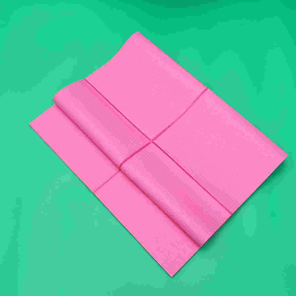 Non-toxic Yoga Mat Camping Thin Section Odorless Fitness Exercise Hot Hip Support