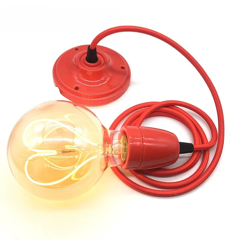 

Керамический подвесной светильник Edison DIY: декоративный светильник с керамическим плафоном и потолочным креплением для кафе, магазинов, ресторанов