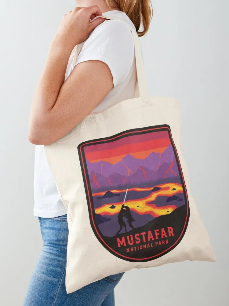 Mustafar National Park Bag bags men canvas bag Big Shopper Lady bags Eco free delivery bags tote cloth bag woman Big