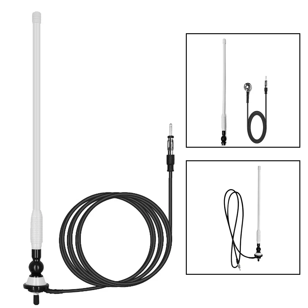 1pcs 35 Cm Marine AM FM Aerial Antenna Waterproof For For Car Truck Yacht For RV Marine AM FM Aerial Antenna