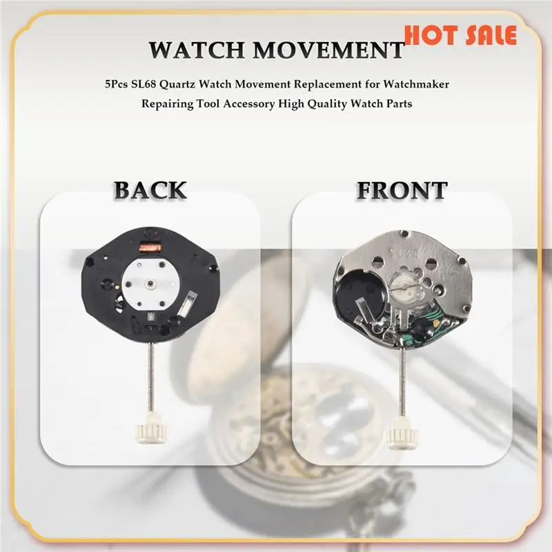 

ABFA SL68 кварцевые часы, замена механизма для часовщика, инструмент для ремонта, аксессуар, высококачественные детали для часов