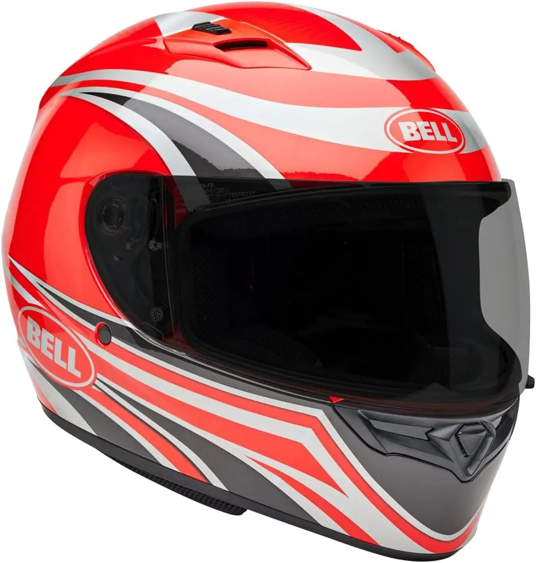 

Qualifier Full-Face Motorcycle Helmet (Gloss Conduit Red/Silver - Large)