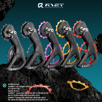 RYET RS Ceramic Oversized Derailleur Pulley Wheel 13T-19T Pulley Wheel Fit For Shiman R7000 R8000 R8100 R8150 R9100 R9250