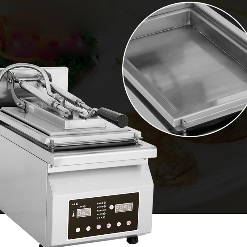 

Умный контроль температуры, электрическая автоматическая машина для приготовления булочек с одной двойной головкой и антипригарным покрытием, жареная на сковороде, для приготовления булочек