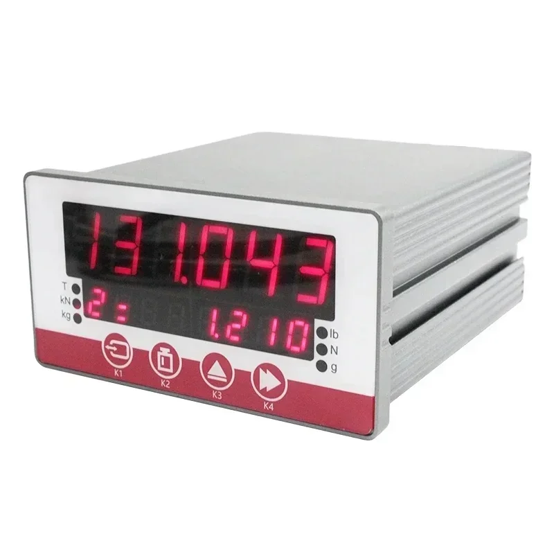 New Portable Digital Dynamometer With RS485 Transmission LED Display Adjustable Load Cell Indicator For Efficient Weighing Contr