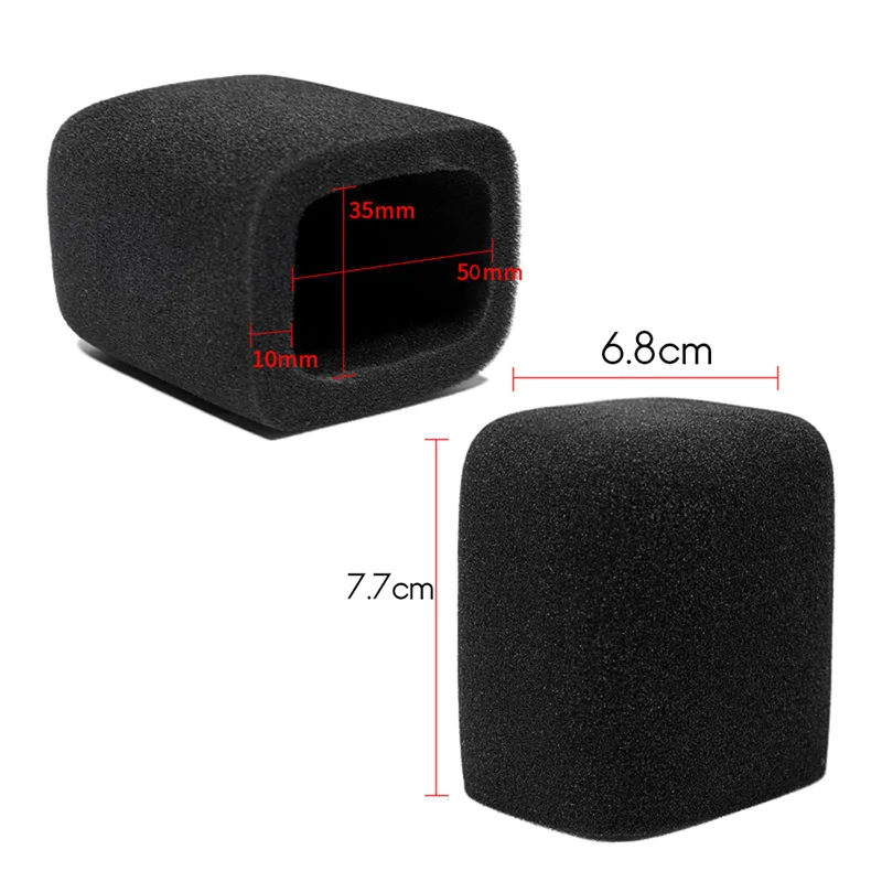 10Pcs Windscreen Microphone Sponge Foam Cover for LEWITT LCT240 249PRO 260 449 640 840 Condenser Microphones