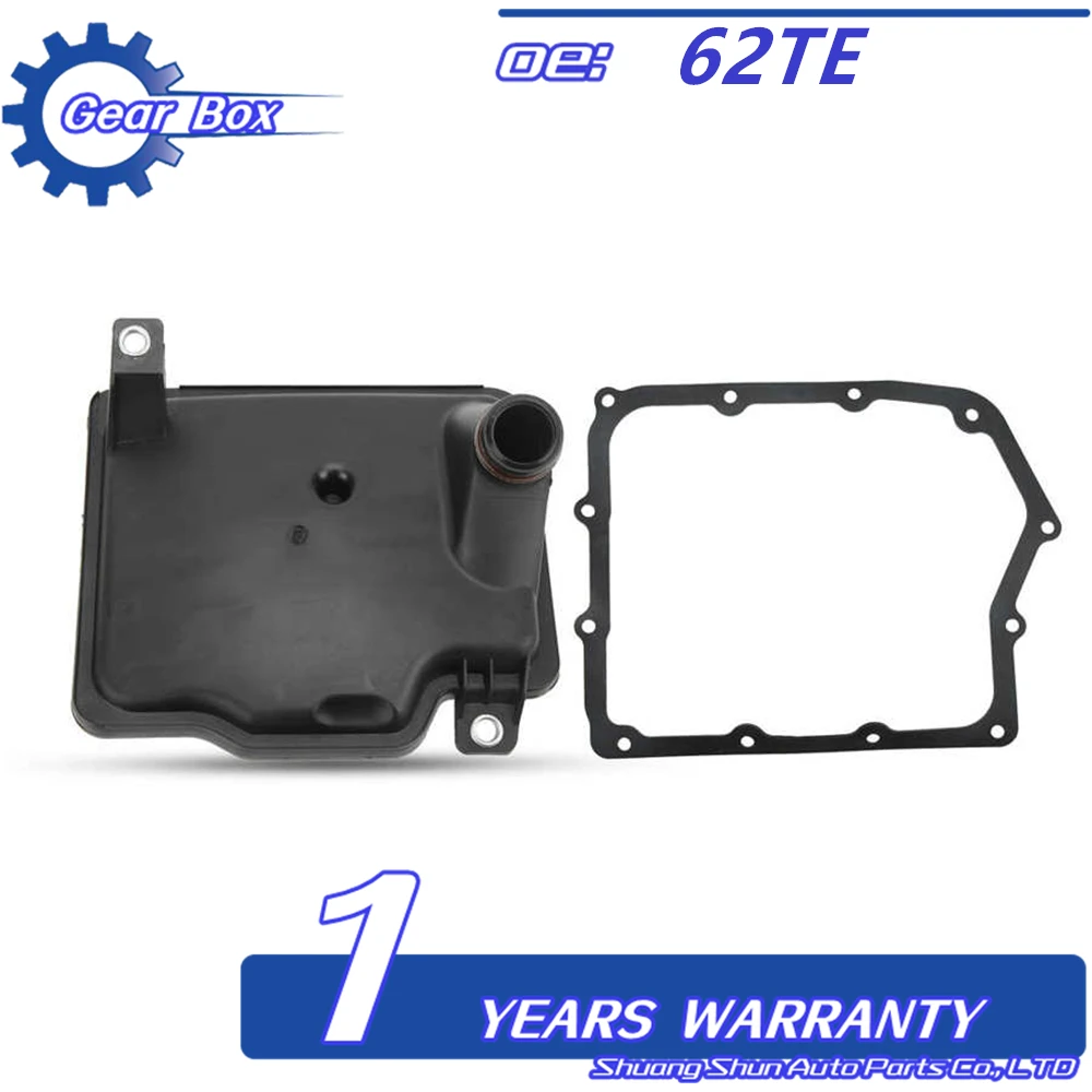 

62TE New Transmission Filter Oil Pan w/ Gasket 68018555AA 5078555AA for 2009-16 Dodge Chrysler Ram Grand Caravan Journey