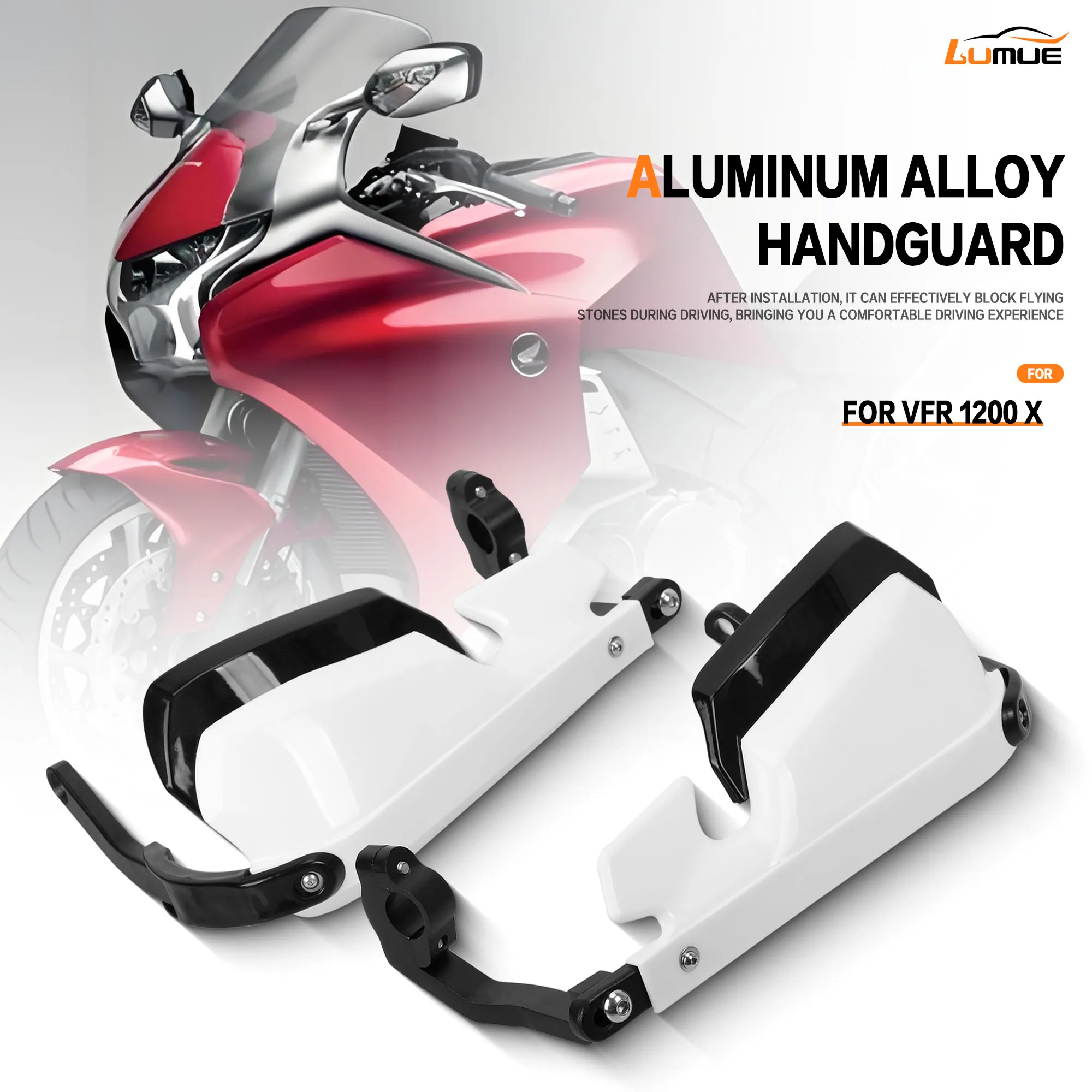

Motorcycle VFR 1200 X Hand Guards Lever Protector new aluminum alloy Handguard For Honda VFR 1200 X 2010-2016 VFR 800 X