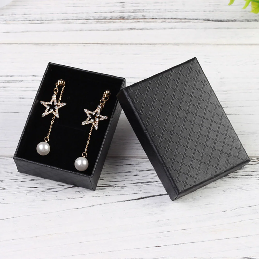 6 Pcs Jewelry Box Gift Gifts Necklace Boxes Mini Earring For Paper Small Packaging