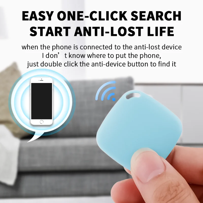 Mini Smart Bluetooth Tracking Device, Tag Air Key, Finder criança, Pet Localização, Anti-lost Alarme, GPS Tracker